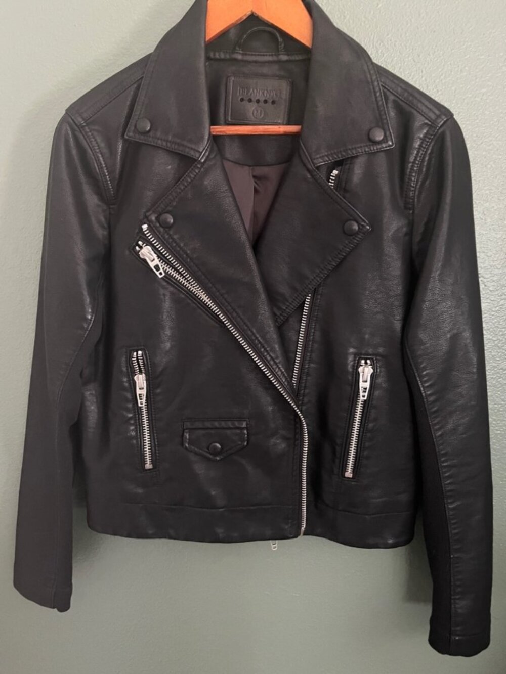 Blank NYC Moto Black Jacket